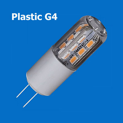 Plastic Material G4 LED Bulb