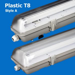 Plastic T8 Waterproof Lighting