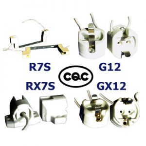 R7S RX7S G12 GX12 CQC Lampholders