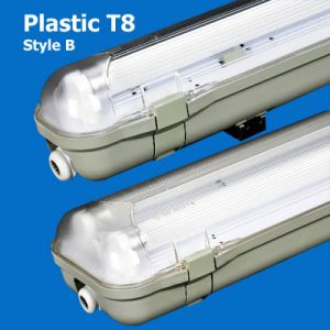 Plastic T8 Waterproof Lights