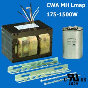 UL/CUL CWA Ballast for Metal Halide Lamps