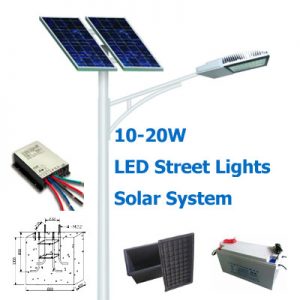 10-20W Solar Street Lights System